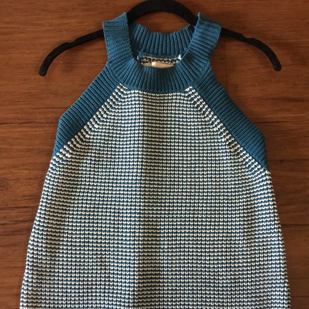 LOFT Sweater Tank Halter Top S NWOT